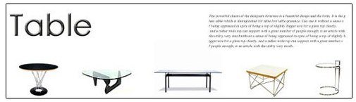 デザイナーズ家具 テーブル
