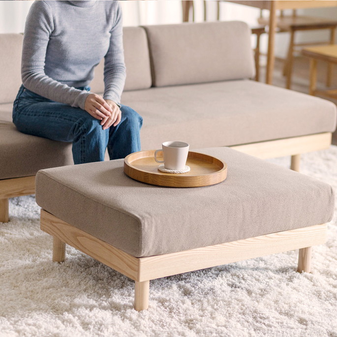 モーニングデイベッドソファ オットマン SIEVE Morning Daybed