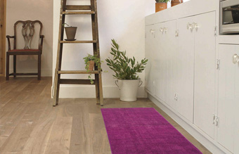 フラフィット(FLAFIT) ヘリンボン キッチンマット　 50ｘ240cm