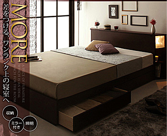 シングルベッド・セミダブルベッド・ダブルベッド・モア